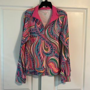 Lilly Pullitzer 1/4 zip pullover